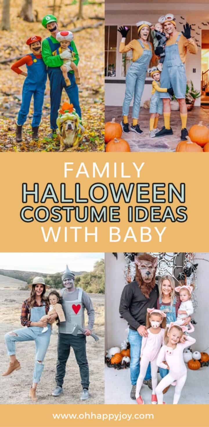 Family Halloween Costume With Your Baby - Oh Happy Joy!