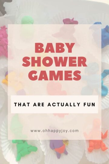 Baby Shower Games That Are Actually Fun - Oh Happy Joy!