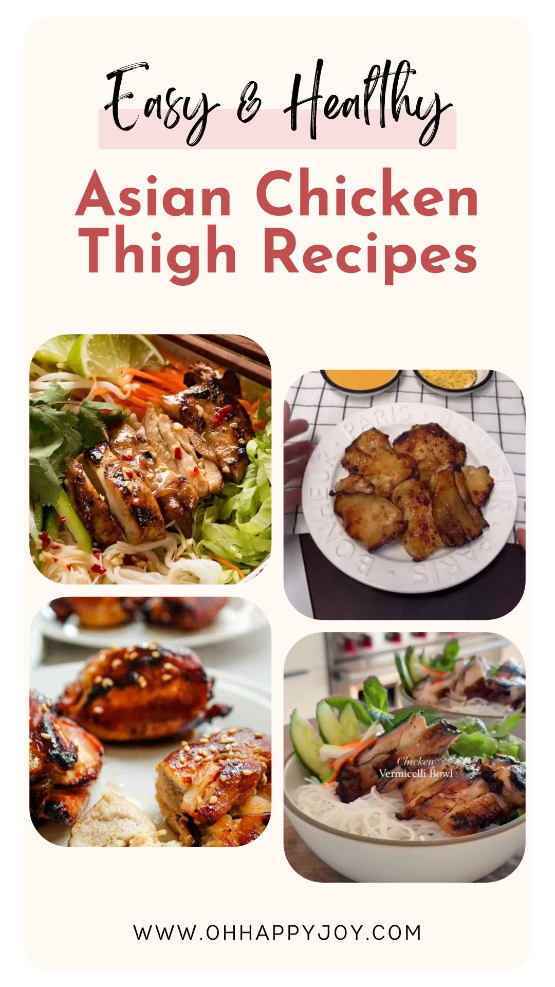 Asian Chicken Thigh Grilling Recipe