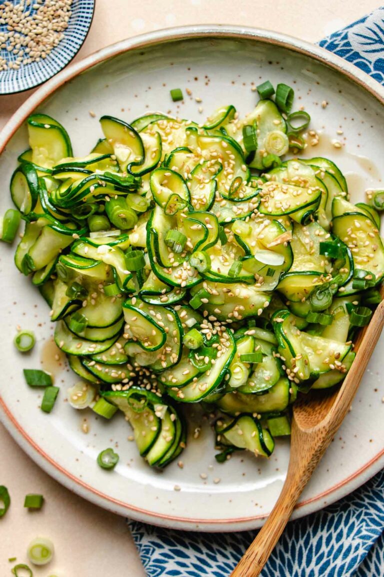 Healthy and Light BBQ Side Dishes - Korean Zucchini