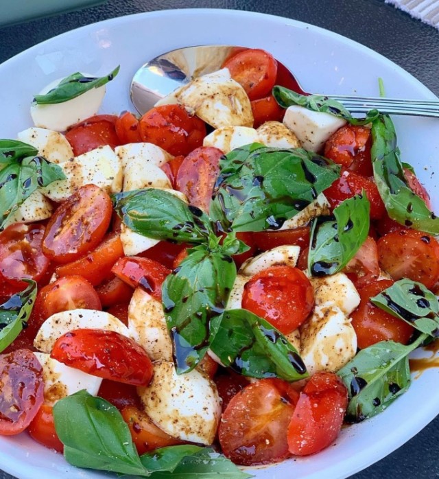 Healthy and Light BBQ Side Dishes - Summer Caprese Salad