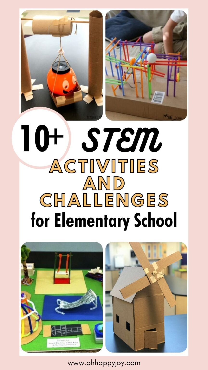 STEM Activities For Elementary School - Oh Happy Joy!