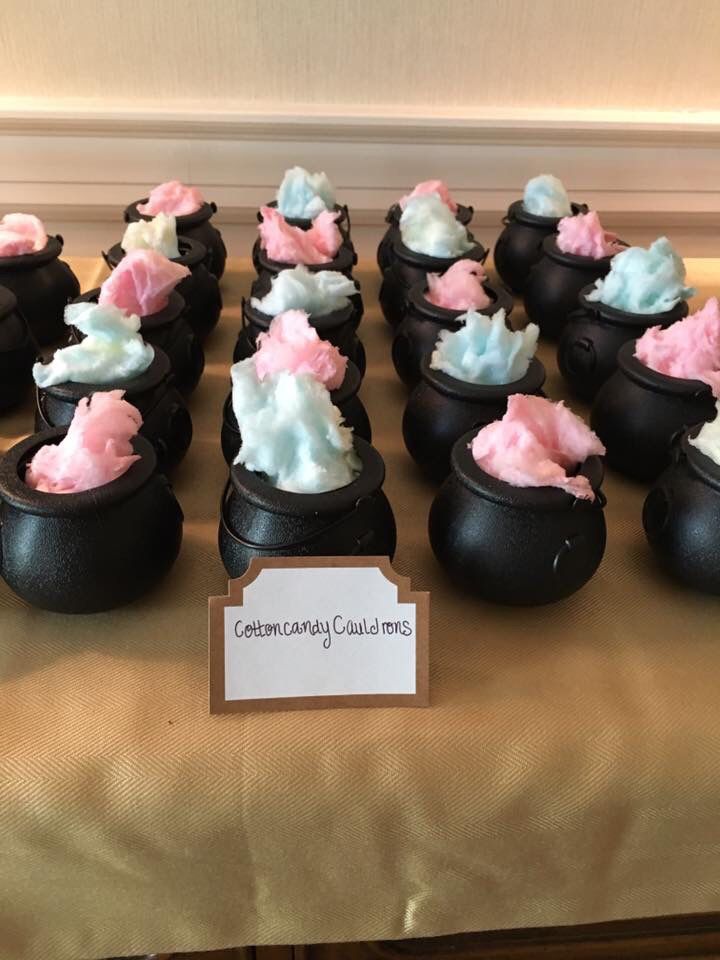 Cauldron Snacks - Halloween Baby Shower