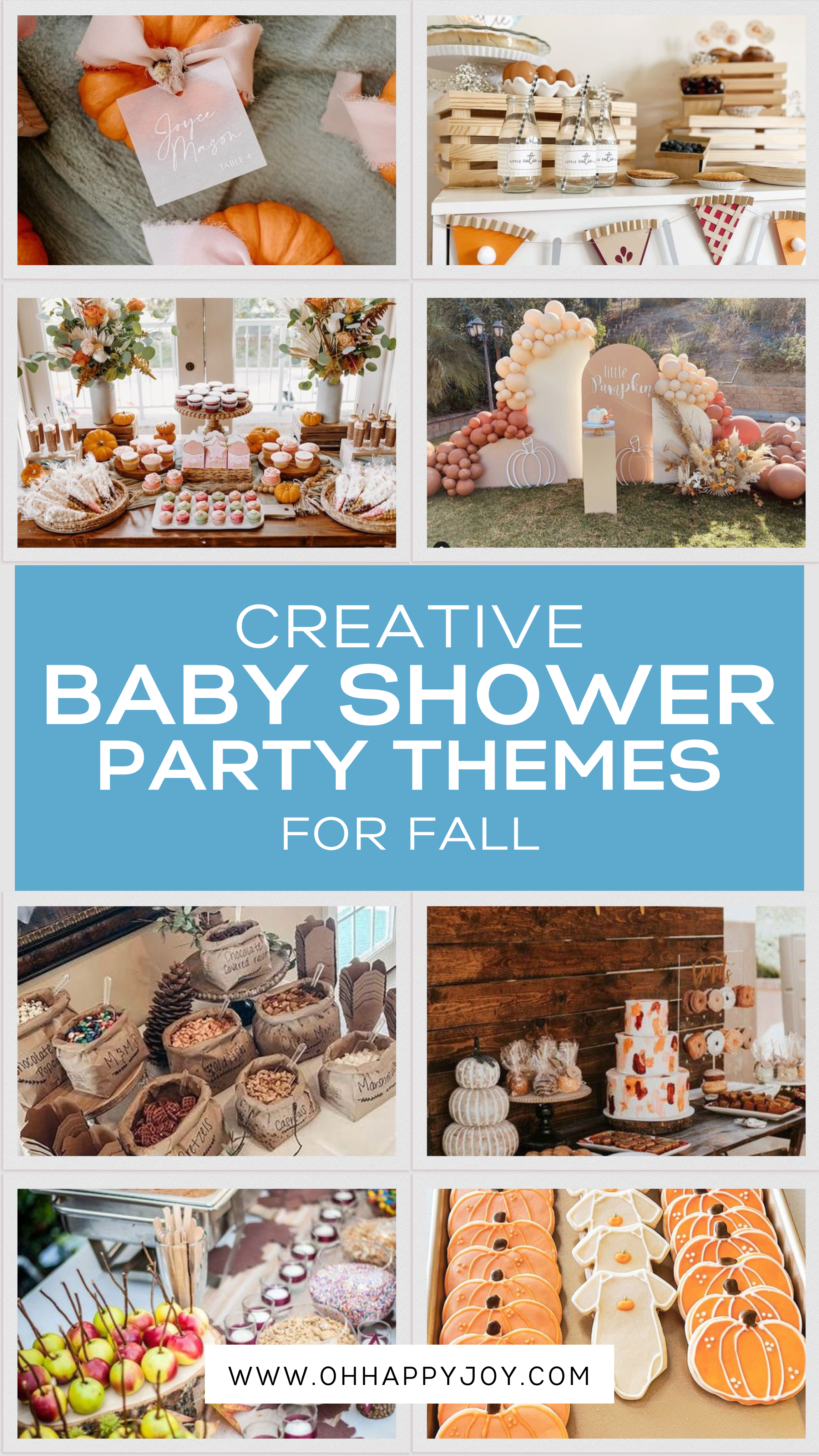 Baby Shower Theme for Fall