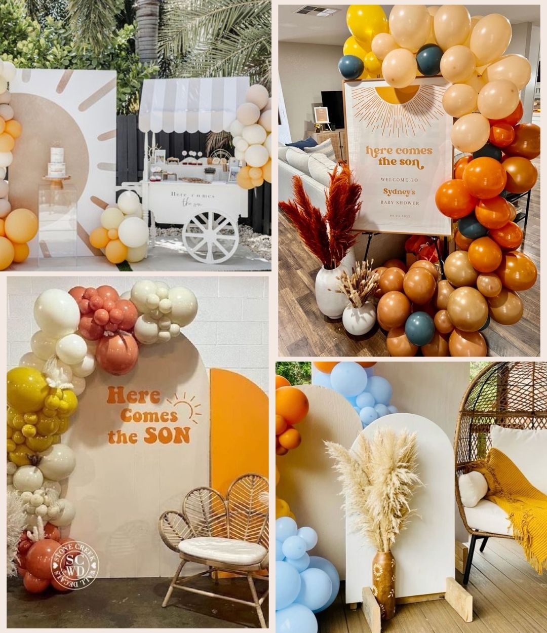 Fall Baby Shower - Here Comes The Son Theme