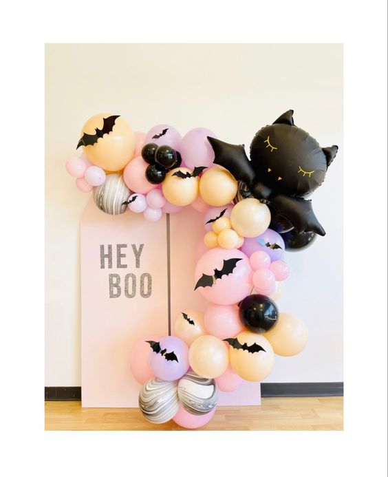 Hey Boo - Halloween Baby Shower Decorations