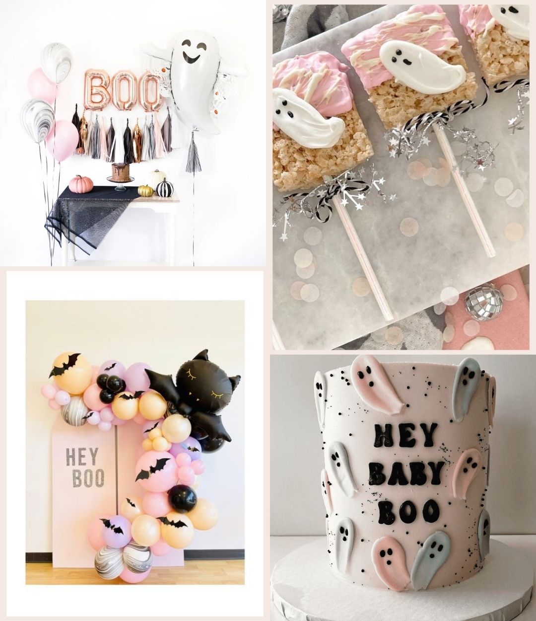 Halloween Themed Baby Shower - Hey Boo