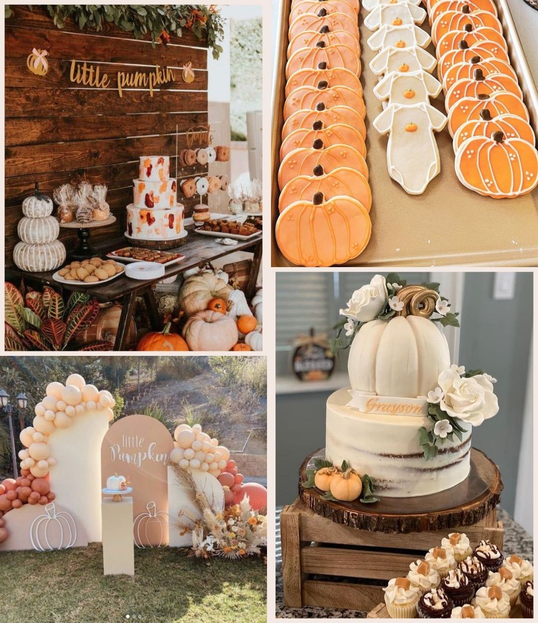 Fall Baby Shower - Little Pumpkin Theme