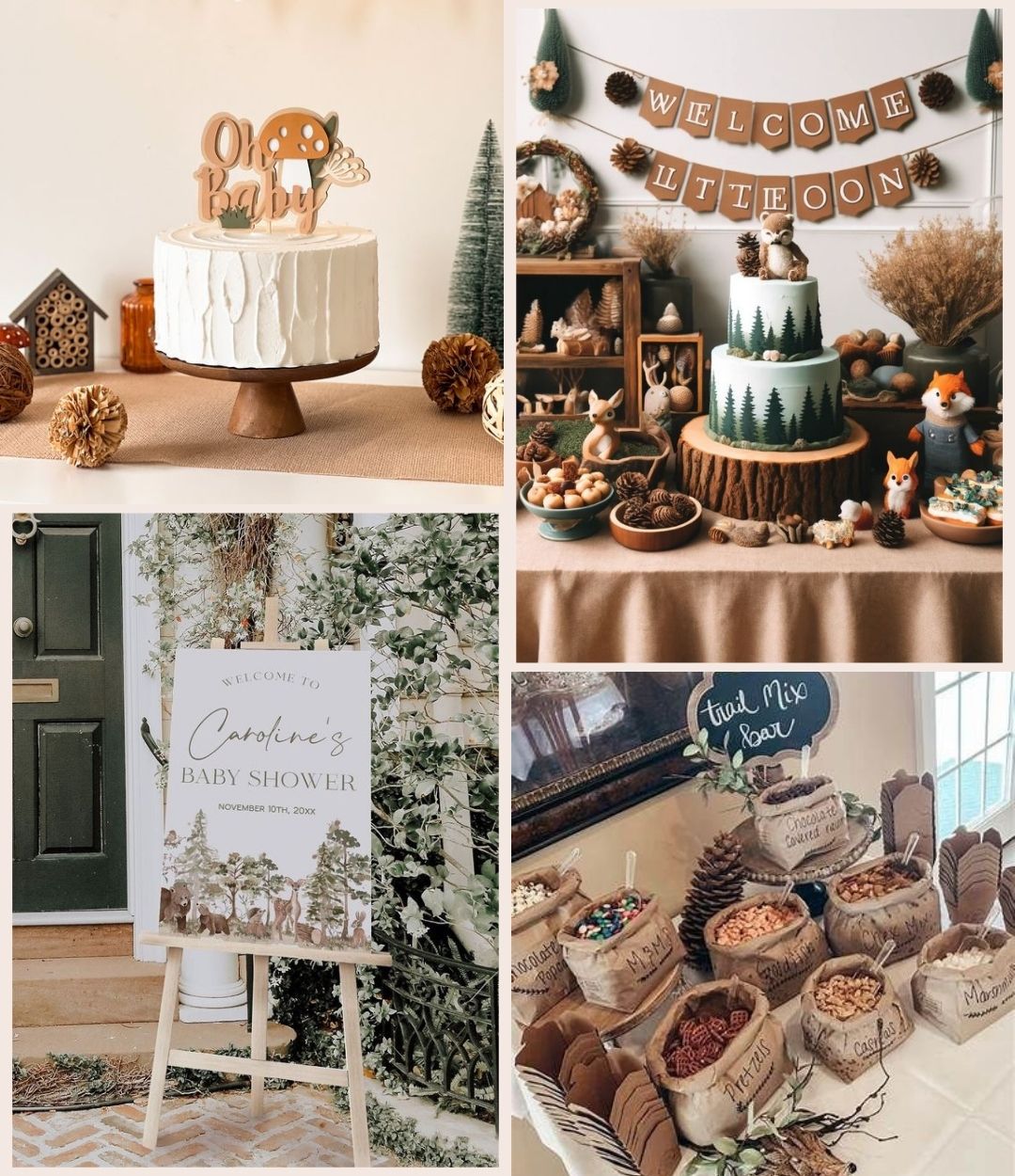 Fall Baby Shower - Woodland Theme