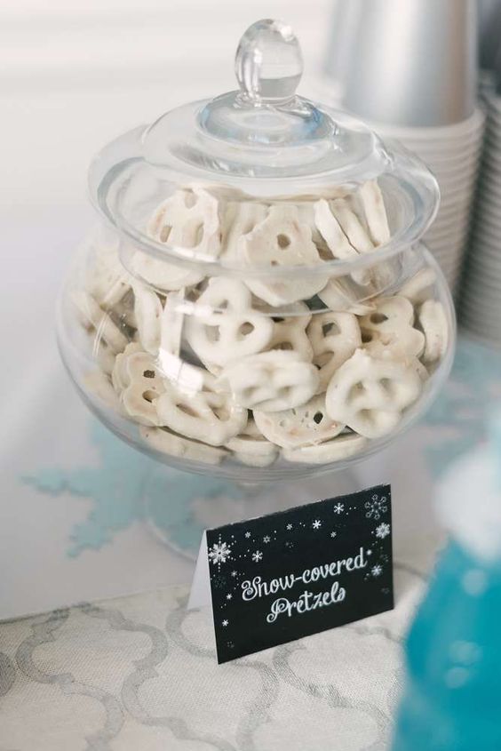 Winter Wonderland Baby Shower Treats