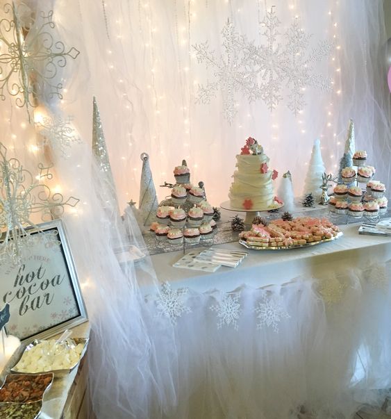 Winter Wonderland Baby Shower Winter Theme