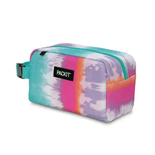 PackIt Freezable Snack Box, Tie Dye Color