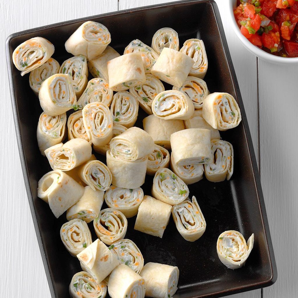 Baby Shower Appetizers - Tortilla Pinwheels