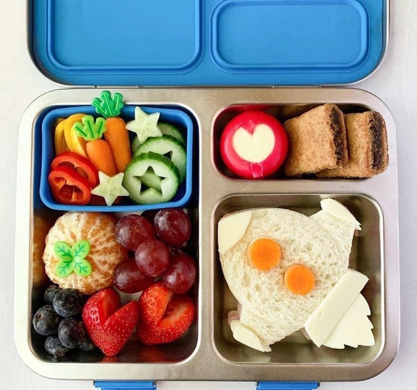 Bento Box School Lunch Ideas - Rocketship Sandwich